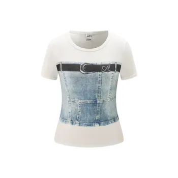 A21 T Shirts Women's White