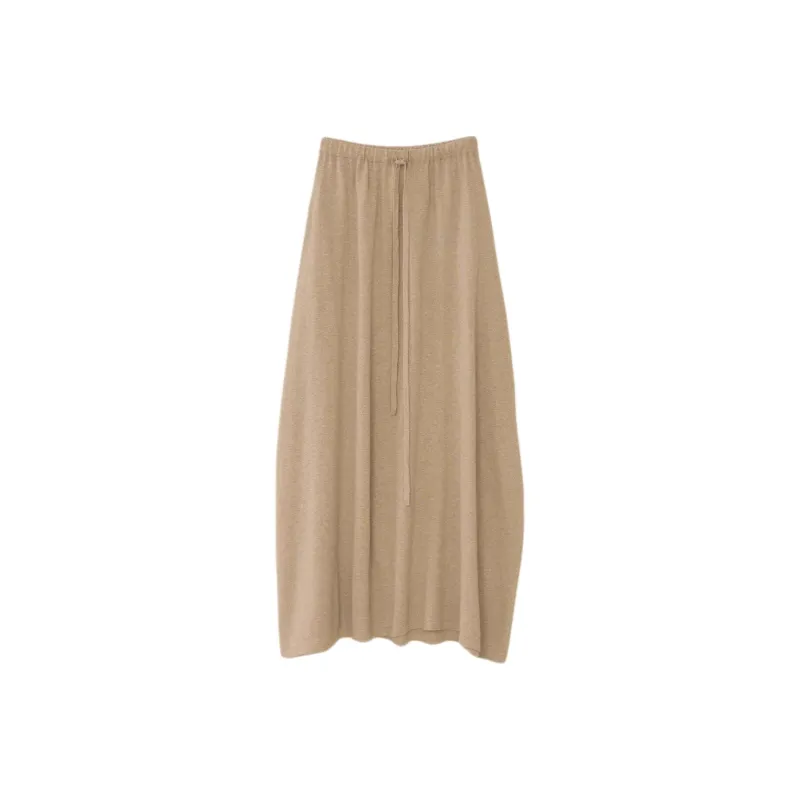 Lauren Manoogian SWEEP SKIRT Casual Long Skirt Women's SISAL/Hemp-0