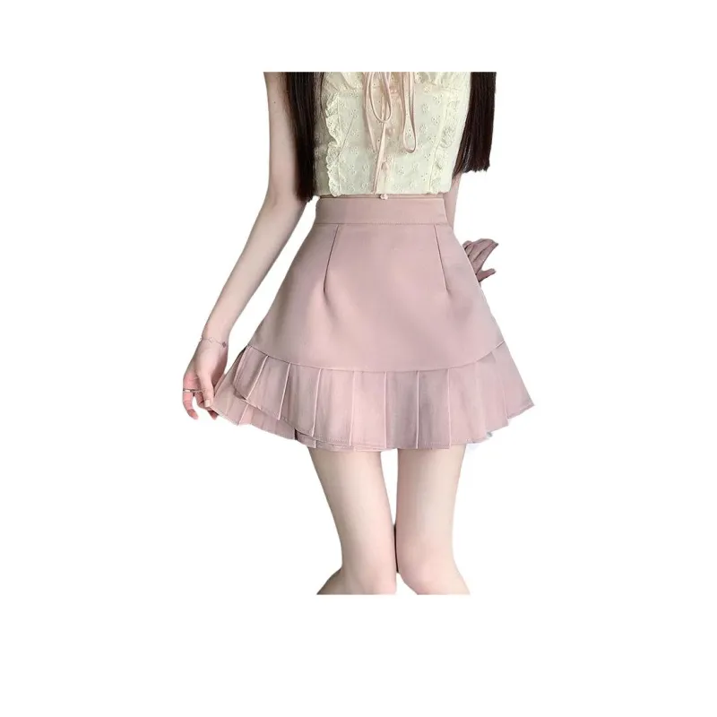 Mu Xiao Xin Casual Short Skirts Women's-6