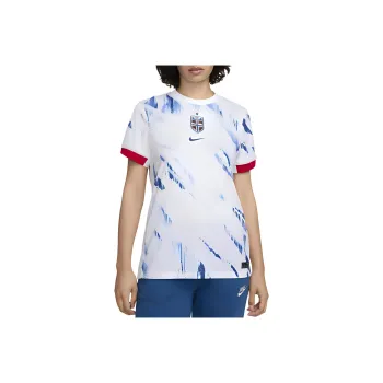 Nike Norway Women's Team 2024/25 Stadium Away Soccer Jerseys Women's White
