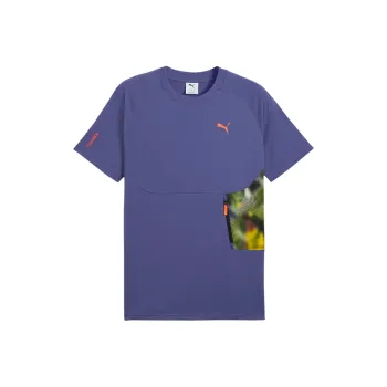 PUMA Playera Estampada Para Hombre Hoops X PUMAtech