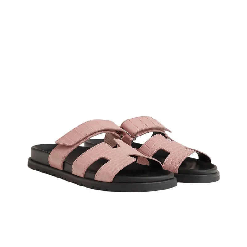 HERMES Chypre Slip Resistant Slide Slippers Women's Pink-2