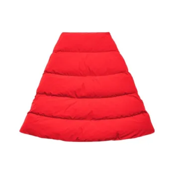Balenciaga FW24 Casual Long Skirts Regular Fit Women's Red