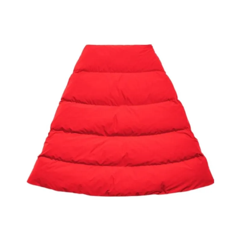 Balenciaga FW24 Casual Long Skirts Regular Fit Women's Red-0