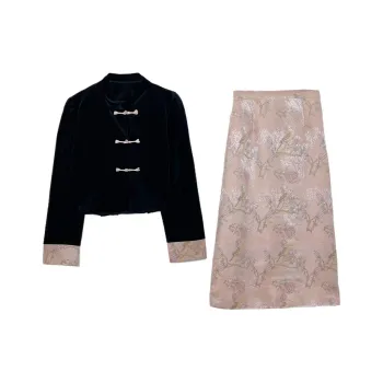 Icicofficial Two Piece Skirt Sets Women's