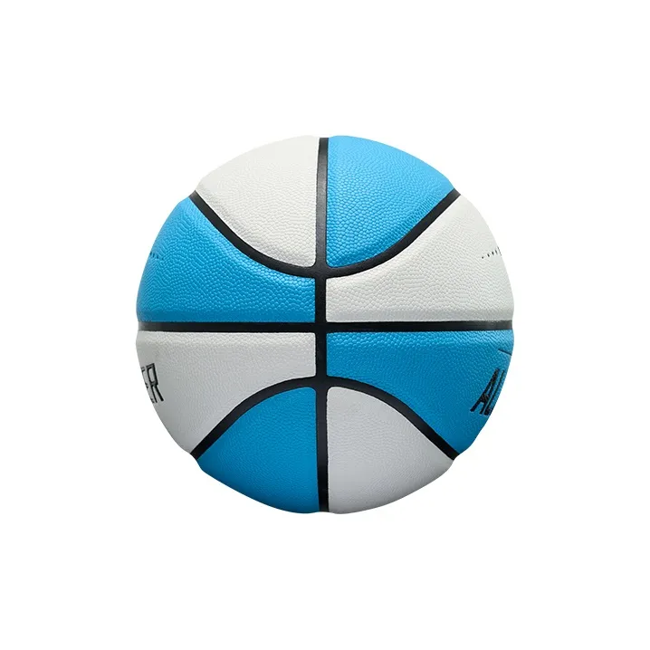 RIGORER RG600X Collection PU Basketball White Blue Size 7 Ball Training Competition Unisex-3