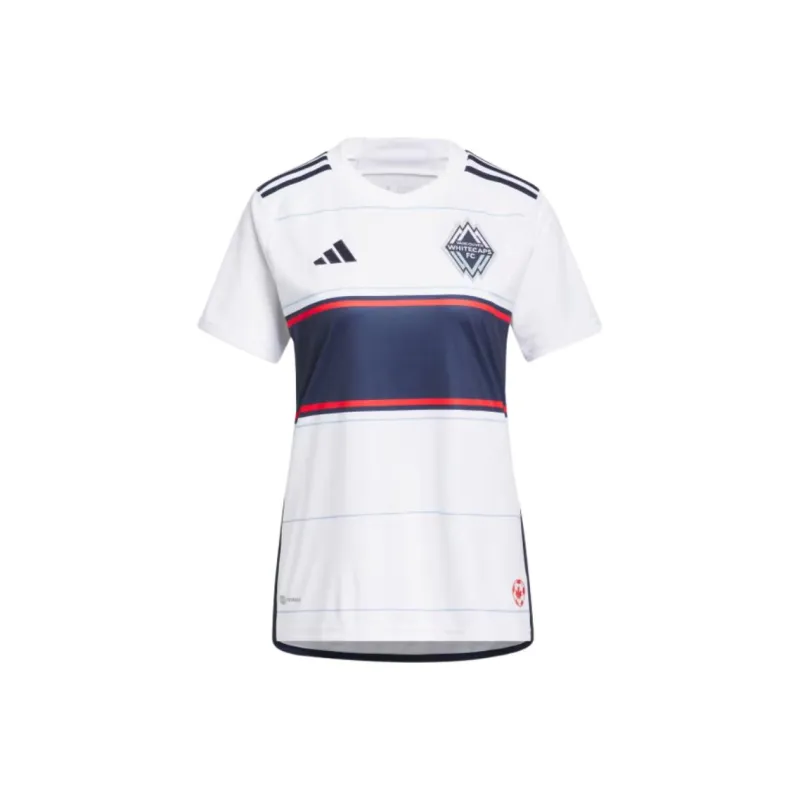 Adidas Vancouver Whitecaps Fc 23/24 Home Jersey Soccer Jerseys Women's White-0