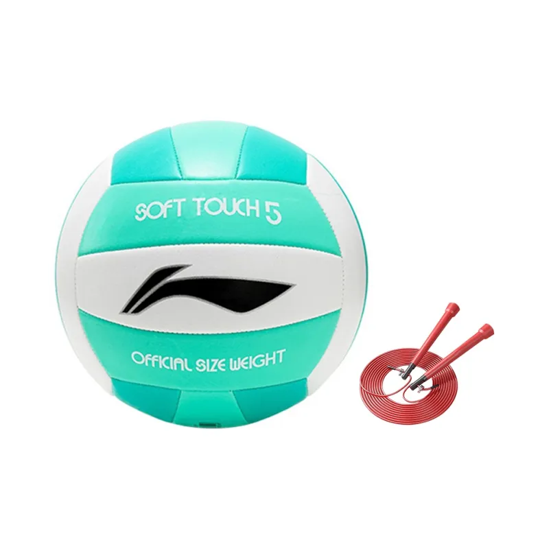 LiNing PVC Size 5 Ball Volleyball Unisex White Green-21