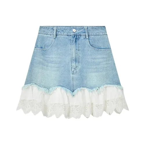 ELF SACK Casual Short Skirts Women's