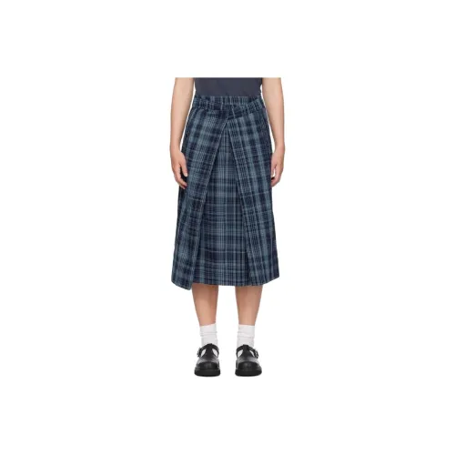 MacyMccoy Casual Long Skirts Women's Blue