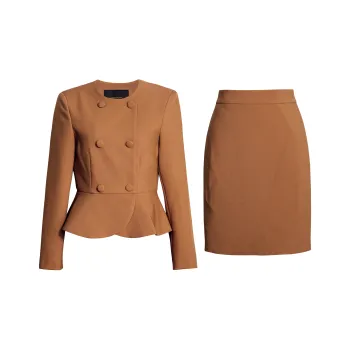 ROEYSHOUSE Skirt Set Women's Orange