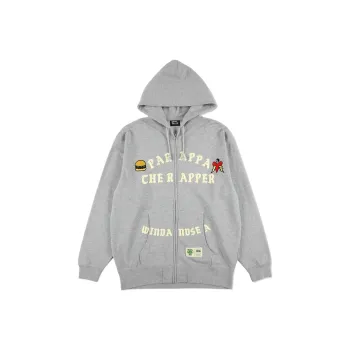 WIND AND SEA SS25 PARAPPA THE RAPPER X WDS Zip Up Hoodie Sweatshirt Unisex
