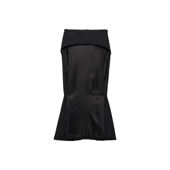 PRADA Deconstructed Midi skirt