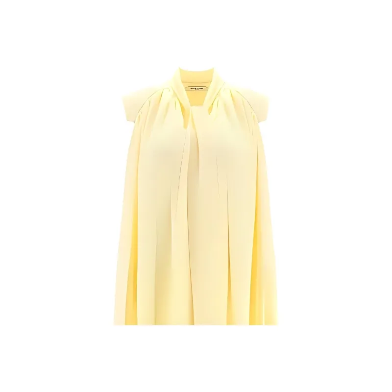 GIVENCHY Short-Sleeved Dresses Women's Yellow-4