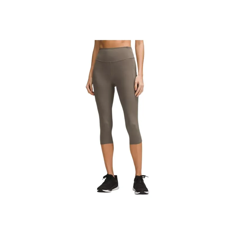 Lululemon Fast And Free High Rise Crop With Pockets 19' Sports Pants Women's-3
