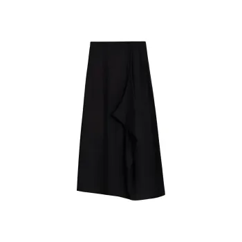 Journey Originals Casual Long Skirts Women's Classic Black