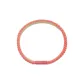 Multicolor Thin Loop Hair Tie 1 Pc (Red)