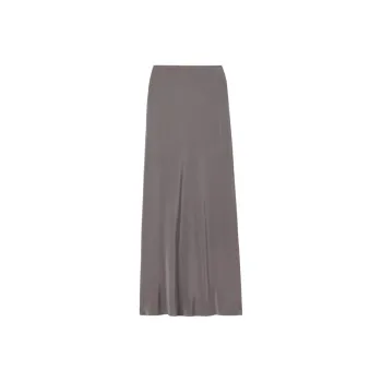Matteau Casual Long Skirts Women's Dark Gray