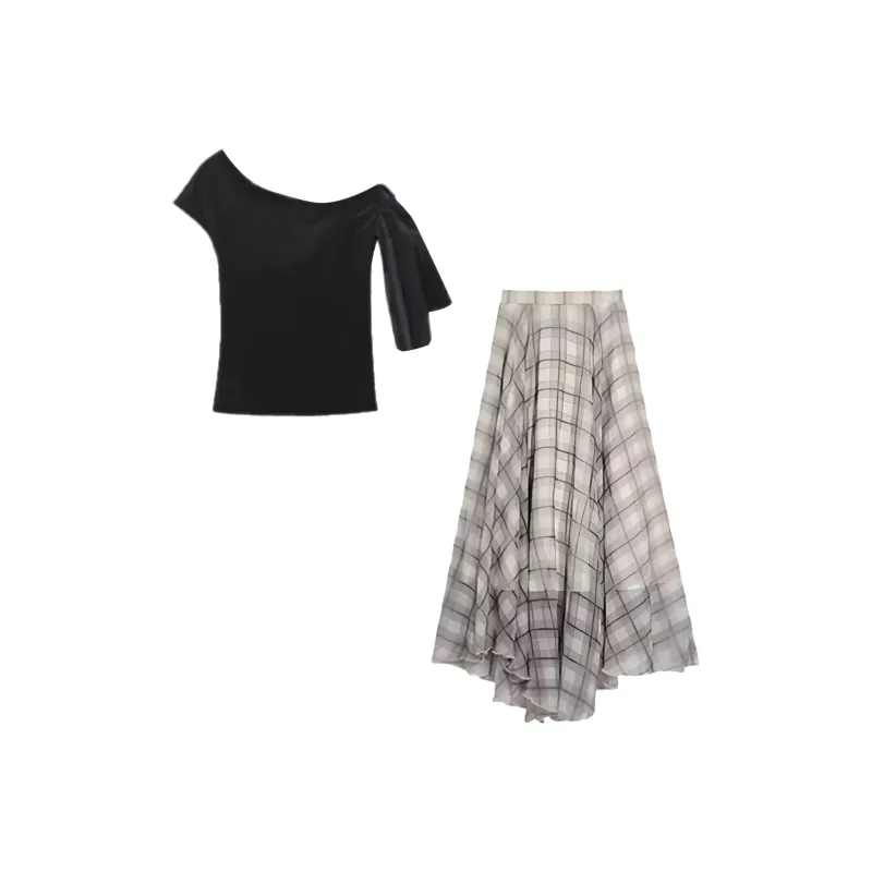 Aghr Two Piece Skirt Sets Women's-0
