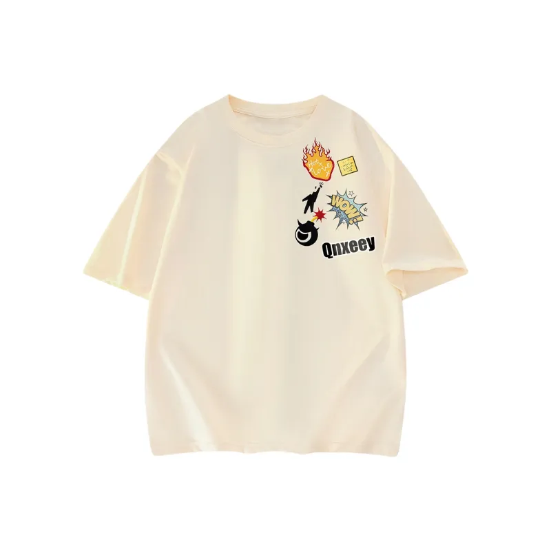 Qnxeey T Shirts Unisex-12