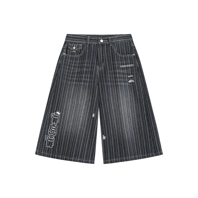 DUKE+DEXTER Denim Shorts Unisex-0
