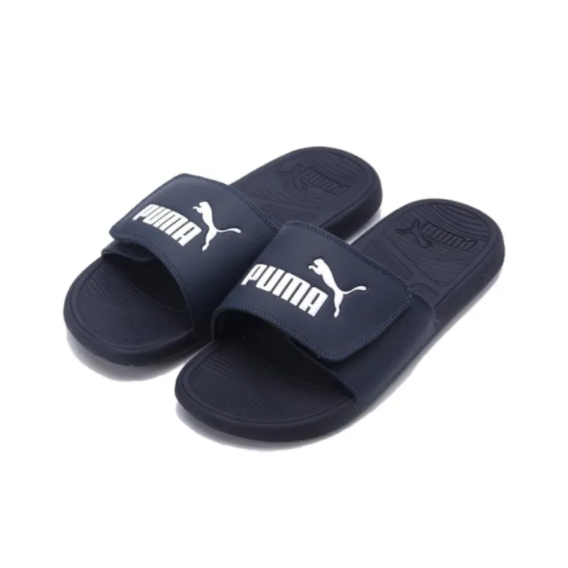 PUMA Cool Cat 2.0 Slip Resistant Abrasion Resistant Slide Slippers Men's Dark Blue-1