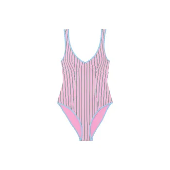 Victoria's Secret PINK By Frankies Bikinis Priscilla One-Piece Swimsuit / EH One-piece Swimsuit Women's Pink
