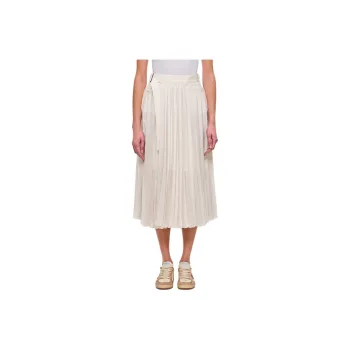 Sacai Pleated Midi Skirt