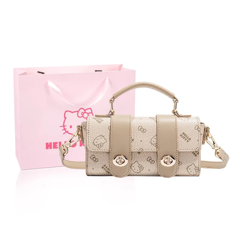 MESUCA Sanrio Hello Kitty Collaboration PU Handbag Women's Multicolor-13