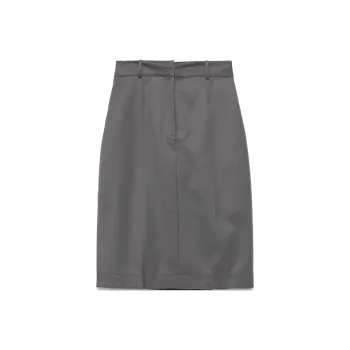 LOW CLASSIC H line Mini Skirt