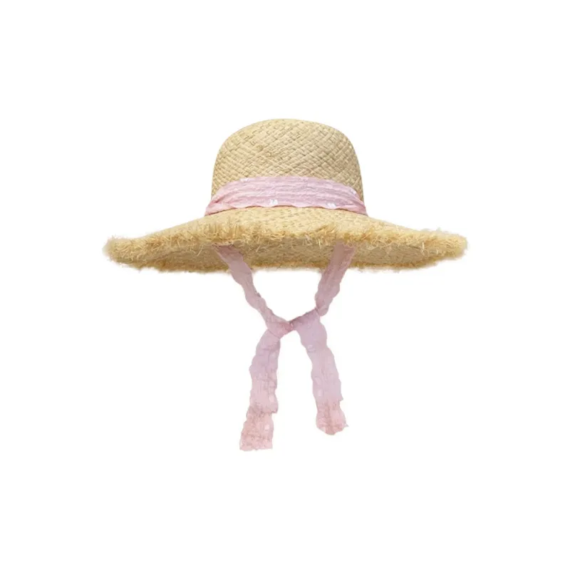MUSTKOO Raffia Sun Protection Hats Women's-2