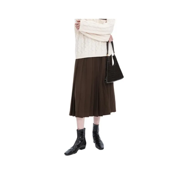 Self Who Casual Long Skirt Women's-0