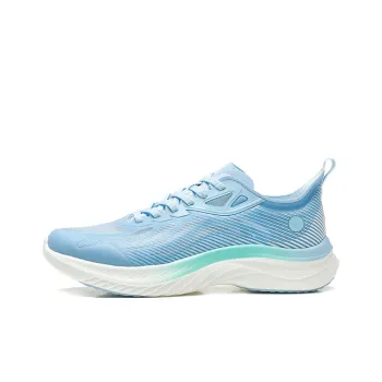 QIAODAN Light Speed 4.0PLUS Anti Slip Wear Resistant Low Top Casual Running Shoes Men's Blue