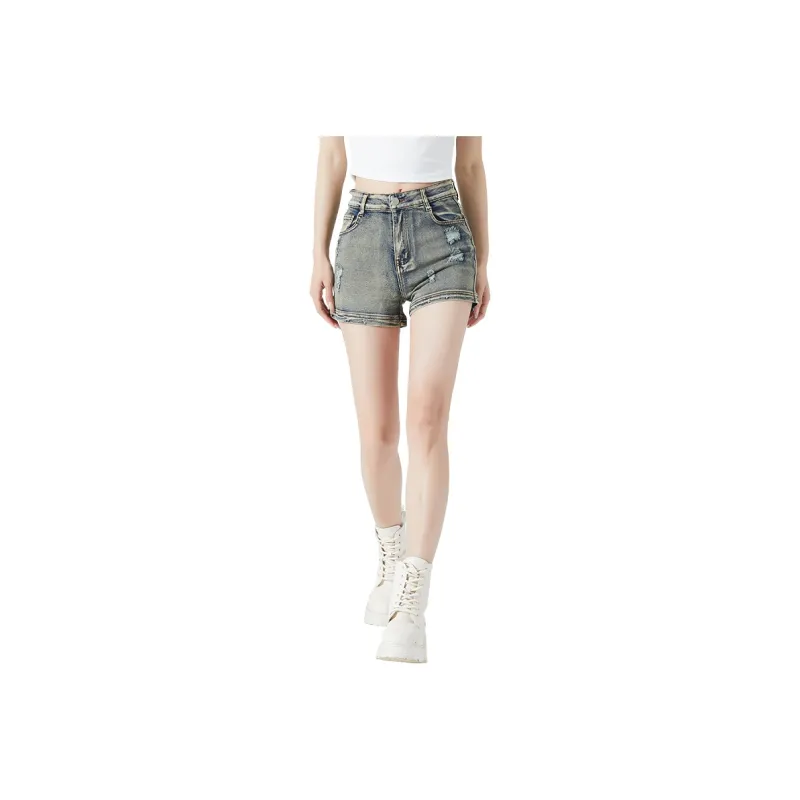 Jifffly Denim Shorts Women's-8