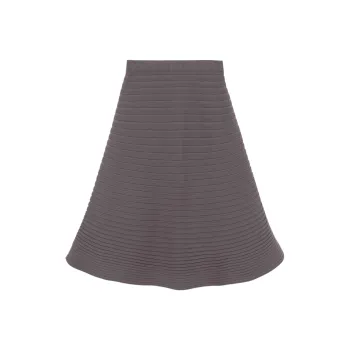 PLEATS PLEASE ISSEY MIYAKE Casual Long Skirt Women's Brown