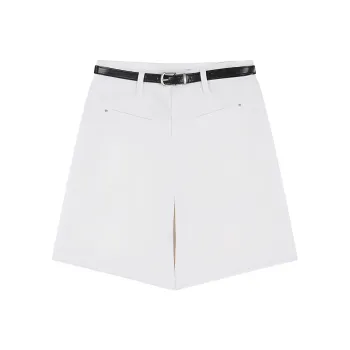 IHIMI Denim Shorts Women's White