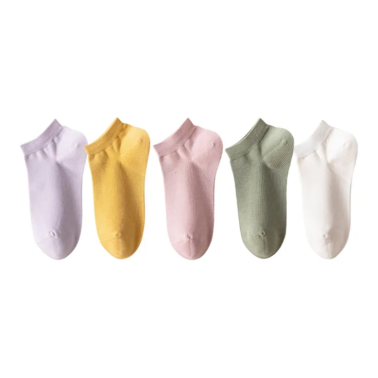 Lan Miao No Show Socks Women's 5 Pack-27