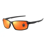 Matte Black Frame with Red Mercury Lens