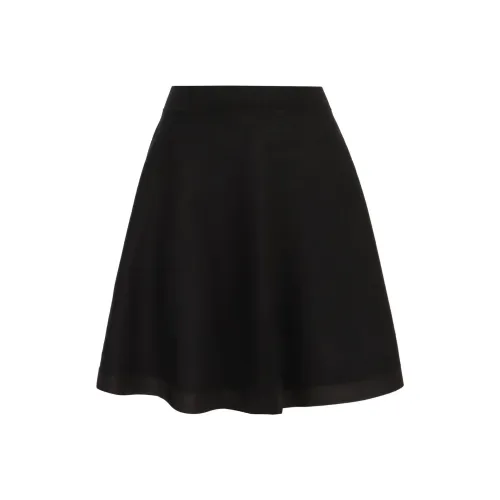 NINA RICCI Flared Plated Mini Skirt