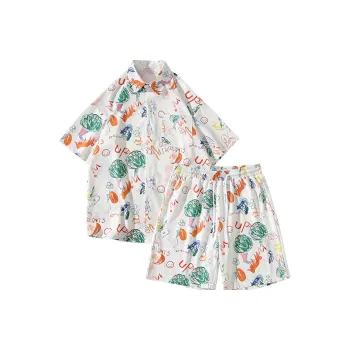 Fakeyoung Shirt Matching Set Unisex