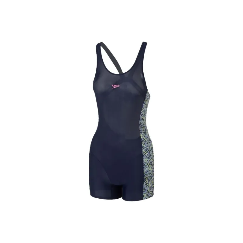 Speedo Leaderback One piece Swimsuit Women's Black-0