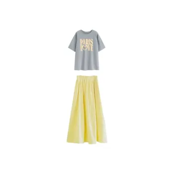 AFGGD Two Piece Skirt Sets Women's