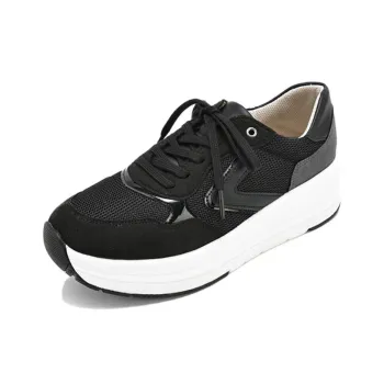 PANSY Casual Shoes Women's Low Top Black/White