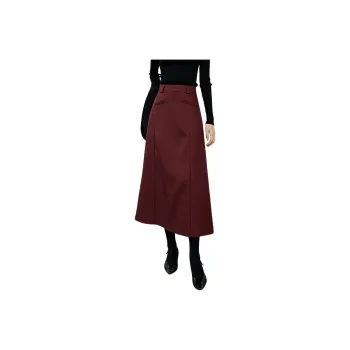 Late White Skirt Women's Ancora Red