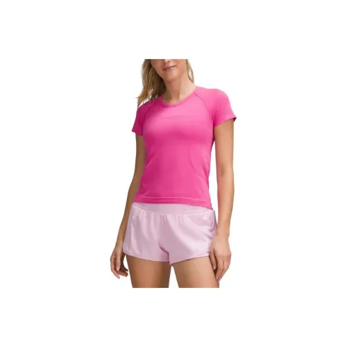 Lululemon Swiftly Tech Hort Sleeve Shirt 2.0 Waist Length Workout Clothing Women's