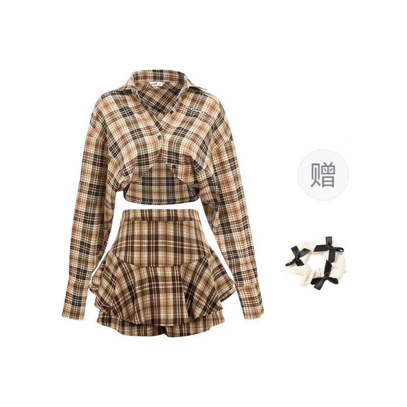 TURN UP Skirt Set Women's Image Color-0