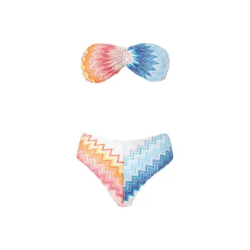 MISSONI Zigzag Pattern Bikini Set