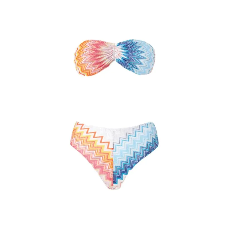MISSONI Zigzag Pattern Bikini Set-0