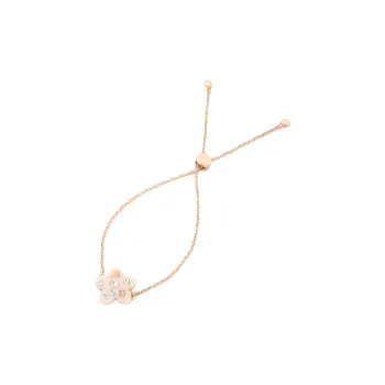 COACH Resin Bracelets Unisex Rose Gold