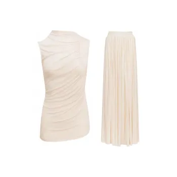 Local Gal Skirt Set Women's Apricot Set